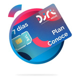 Diri Sim Recargable Conoce 10 Gb + Redes 7 Días Chip