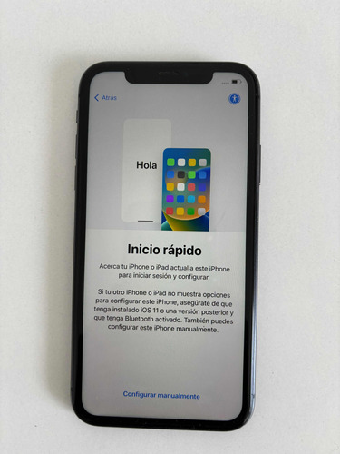 iPhone 11 Black 128 Gb. Impecable. Único Dueño. 73% Bat