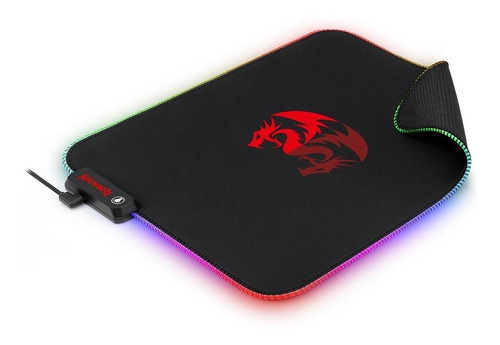 Mousepad Gamer Redragon Pluto Rgb P026 Control 330x260x3mm