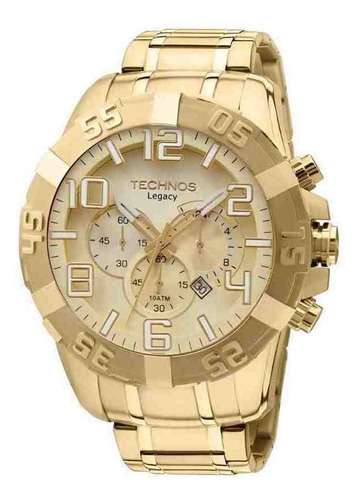 Relógio Technos Dourado Masculino Classic Legacy Os20ik/4x