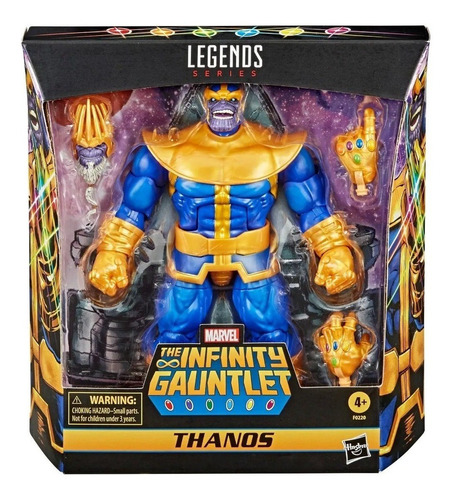 Figura Thanos Infinity Gauntlet Marvel Legends Series Deluxe