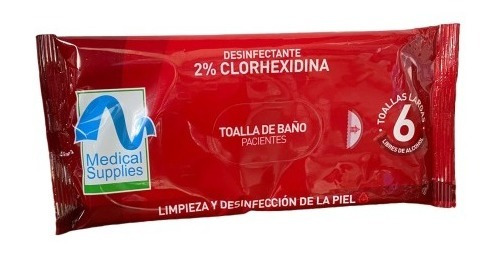 Toalla De Baño Para Pacientes Desinfectante