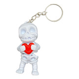 Llavero Esqueleto Articulado Con Corazón - Impresion3d
