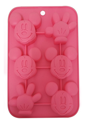 Forma Molde Silicone Minnie Mickey Disney Artesanatos Doces