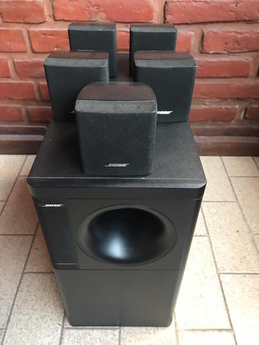 Bose Acoustimass 6 Series Ii Home Theater Subwoofer Y Cubos