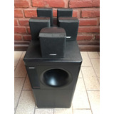 Bose Acoustimass 6 Series Ii Home Theater Subwoofer Y Cubos