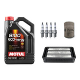 Kit Afinacion Eco Mitsubishi Lancer 2.0l 08-10 Bujia Platino