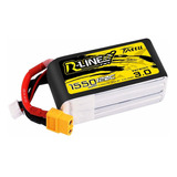 Bateria Lipo Tattu R-line 1550mah 4s 120c Con Xt60 Plug Para