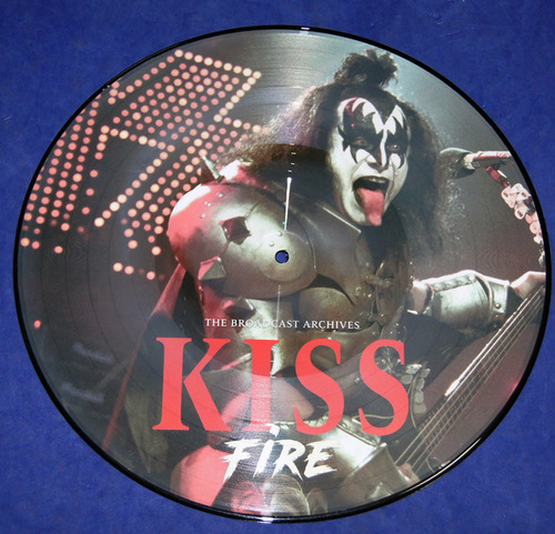 Kiss - Fire (the Broadcast Archives) Picture Disc Lp 2021 