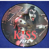 Kiss - Fire (the Broadcast Archives) Picture Disc Lp 2021 