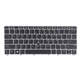 Teclado Plateado Para Hp Elitebook 820 G3