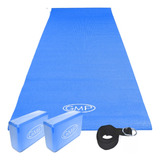 Colchoneta Yoga Mat + Cinto +  2 Taco Bloque Gmp