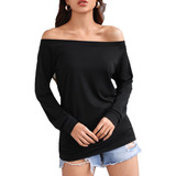 Blusa De Moda Para Dama Estilo Sexy Moda Casual Elegante