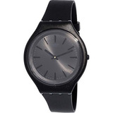 Reloj De Moda Swatch Skinclass Svub103 Black Silicone Swiss