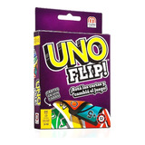 Juego De Cartas Uno Flip Mattel Ruibal Licencia Original 