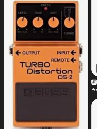 Pedal Guitarra Boss Ds2 Turbo Distortion