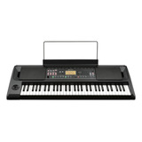 Teclado Arranjador Korg Ek-50 61 Teclas Midi Usb Preto