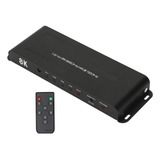 Conmutador De Interfaz Multimedia Hd De 4 Puertos Compatible