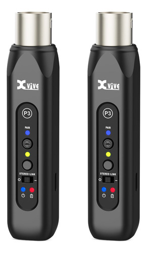 Xvive P3d Inalambrico Xlr Receptor Bluetooth Para Altavoces,