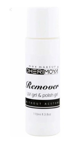 Removedor Quitar Esmalte Permanente Gel De 110ml Cherimoya