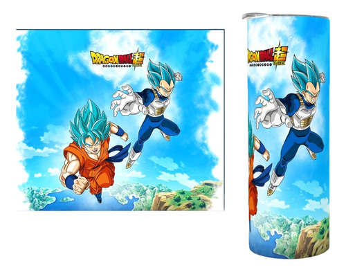 Termo Vaso Dragon Ball Goku Shenlong Vegeta Anime Tumbler