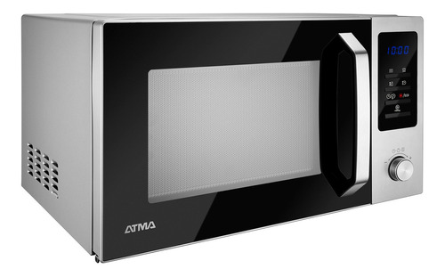 Microondas Grill Atma Md1828gn   Acero Inoxidable 28l 220v