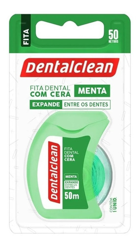 Fita Dental Expansive Menta Dentalclean 50m 