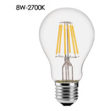 Bombilla Led Vintage, 2700 K, Bombillas De Vidrio A60 E27