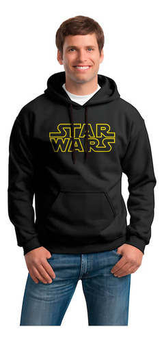 Buzo Hoodie Capota Star W Guerra Galaxia Serie Pelicula Jedi