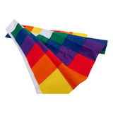 Bandera Wiphala Pueblos Originarios 90 X 90 Cm Ceremonia