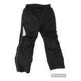 Pantalón Moto Tour Master Negro Protección Impermeable LG