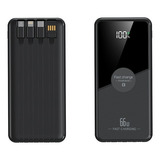 Power Bank 20000mah 66w Pilas Portatiles 2.1 A Carga Rapida