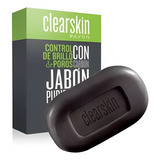 Jabón Purificante Clearskin Avon Control De Brillo Y Poros Con Ácido Salicílico Y Carbón