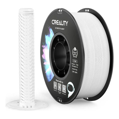 Filamento Abs Creality De 1,75 Mm Para Impresora 3d, Blanco