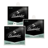 Kit 3 Encordoamento Guitarra Studebaker Strings .09 Light