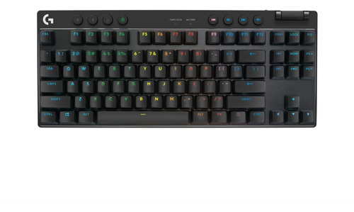 Teclado Sem Fio Logitech G Pro X Tkl Rgb Preto - 920-012127