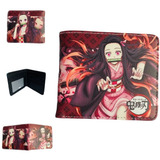 Cartera Anime Demon Slayer Kimetsu No Yaiba Cuero Sintético