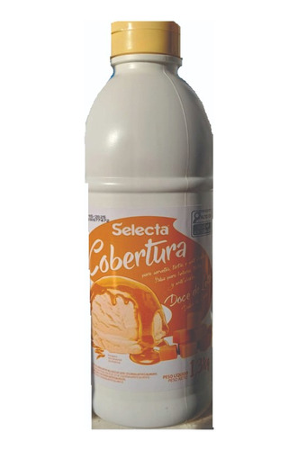 Calda P/ Sorvete Sabor Doce De Leite 1,3kg - Selecta 