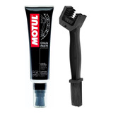 Kit Motul Lubricante De Cadena Moto Grasa C5 Y Cepillo