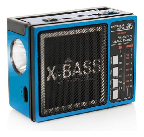 Radio Universal Recargable Con Linterna Bluetooth Usb Sd Tf