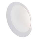 Plafon Led Embutir Spot 12w Fria Calida 220v Redondo Blanco