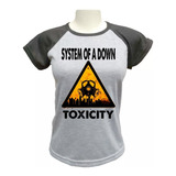 Camiseta Babylook System Of A Down Toxicity