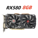 Tarjeta Gráfica Rx580, 8 Gb, Ddr5, 256 Bits, Tarjeta Gráfica