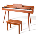 Anndles Piano Electrico De 88 Teclas, Piano Digital Ponderad