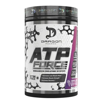 Creatina Monohidratada Pura Dragon Pharma Atp Force 30 Serv Sabor Grape | MercadoLibre