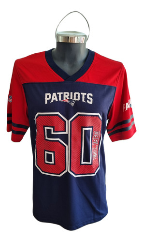 Playera Tipo Jersey Patriotas