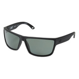 Gafas De Sol Spy Optic Rocky Negro Mate Gris Verde Lente Pol