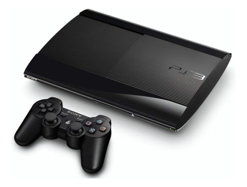 Sony Playstation 3 Slim Estandar Color Charcoal Black