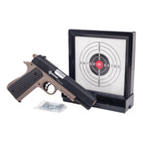 Kit De Pistola Crosman 1911 Classic Bbs De Acero Cal. 4.5mm