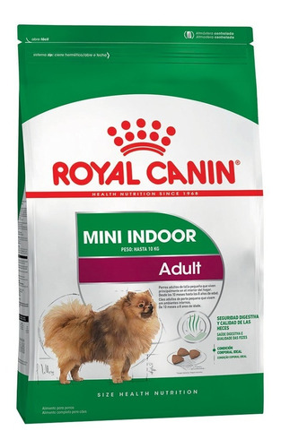 Alimento Royal Canin Size Health Nutrition Mini Indoor Adult Para Perro Adulto De Raza Pequeña Sabor Mix En Bolsa De 3 kg